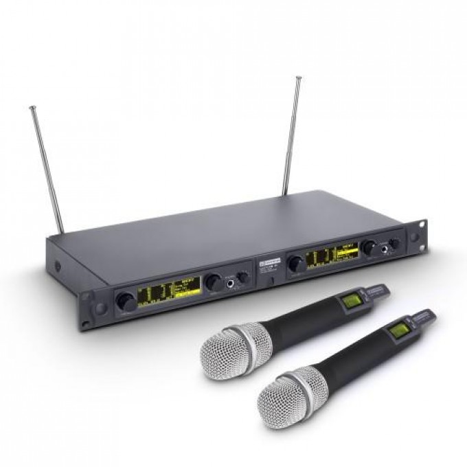 С 2-мя микрофонами LD SYSTEMS WIN 42 HHC 2 B5 103952